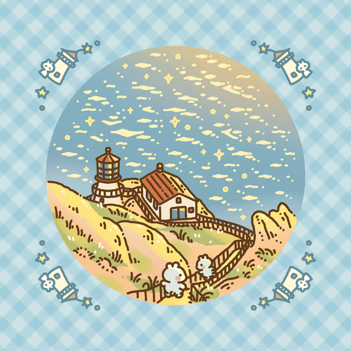 Point Reyes Drawing Point Reyes Art Print
