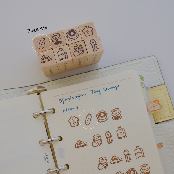 Mini Rubber Stamp