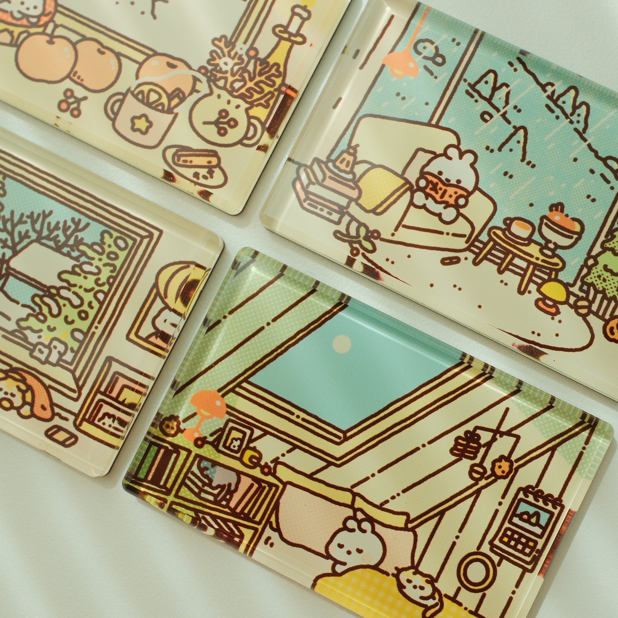 Bunnies Magnets - Little Moments of Winter Collection