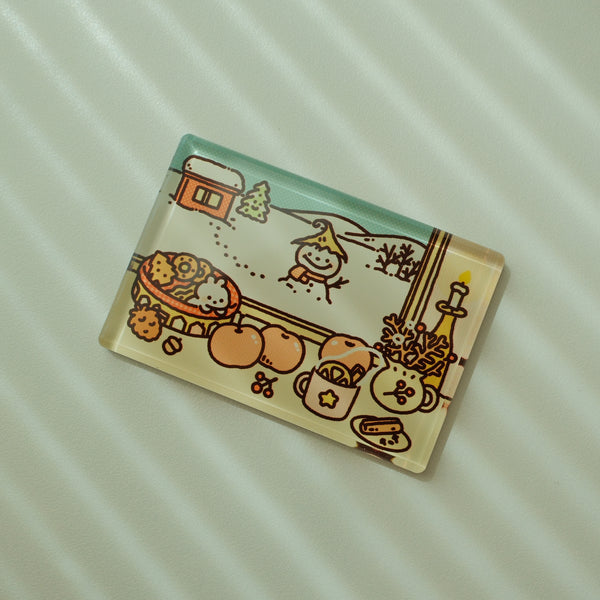 Bunnies Magnets - Little Moments of Winter Collection