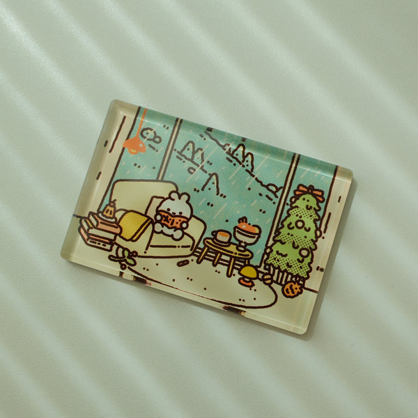 Bunnies Magnets - Little Moments of Winter Collection