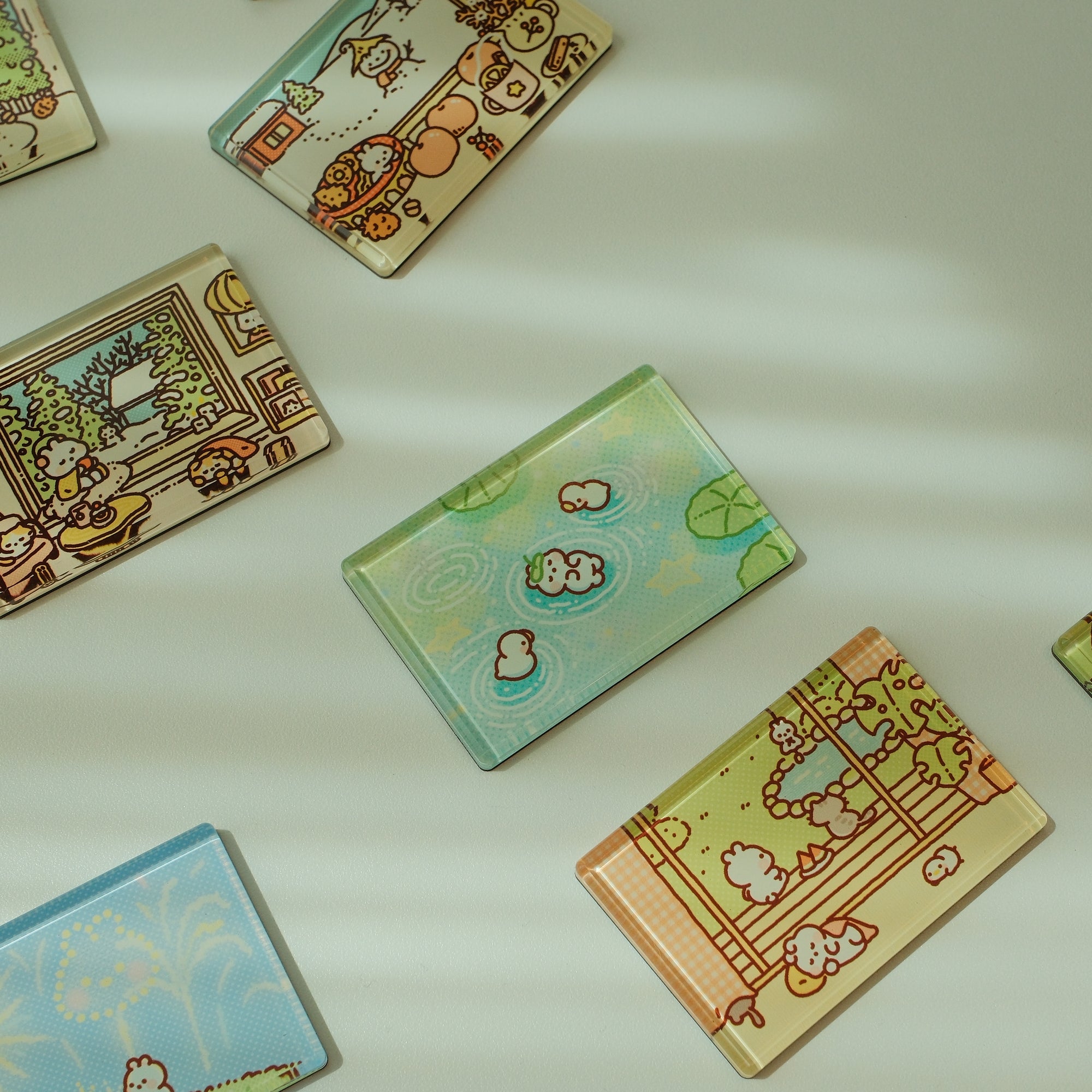 Bunnies Magnets - Little Moments of Winter Collection