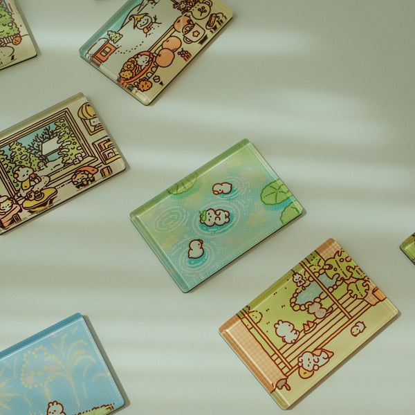 Bunnies Magnets - Little Moments of Winter Collection