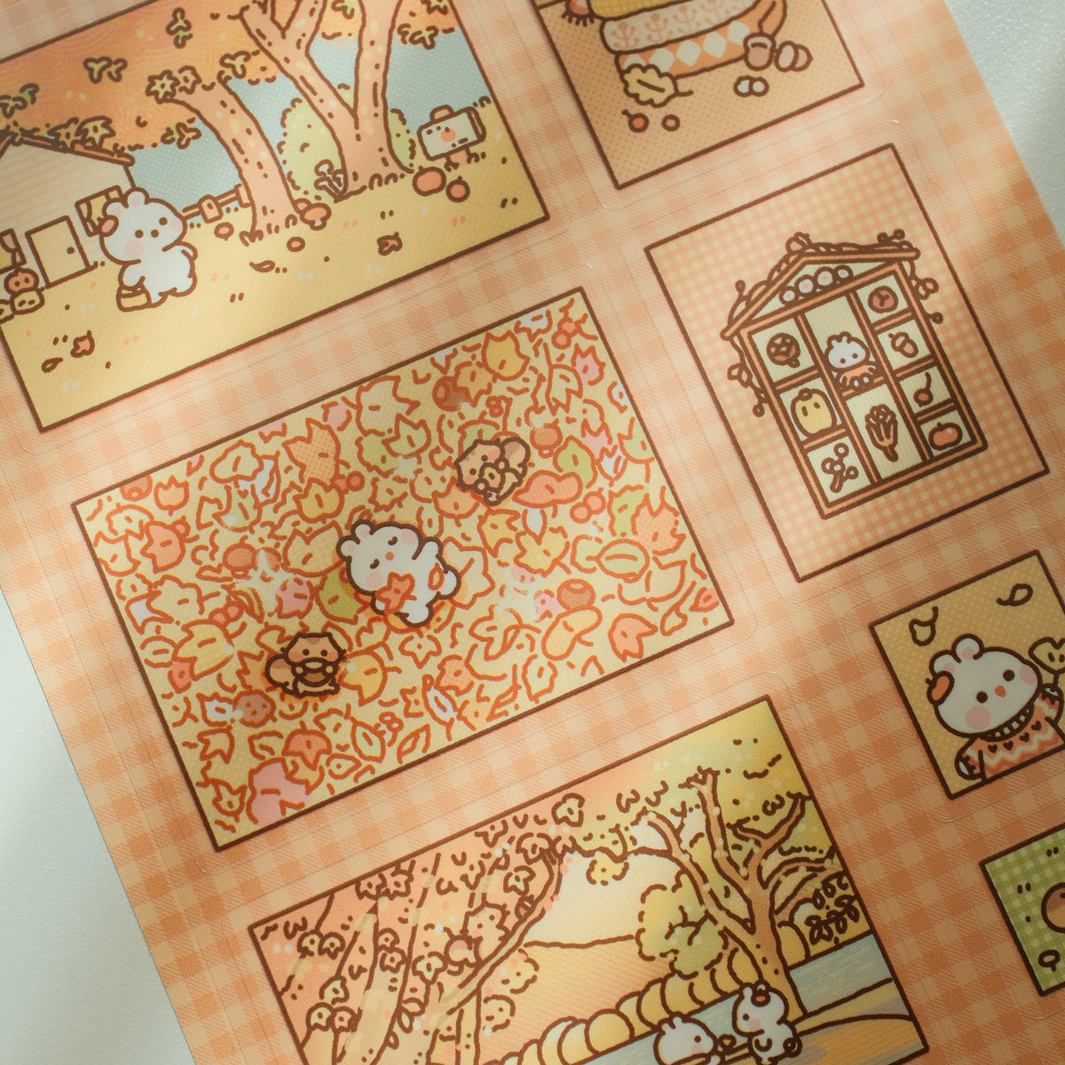When Autumn Comes Sticker Sheet