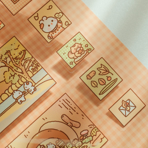 When Autumn Comes Sticker Sheet