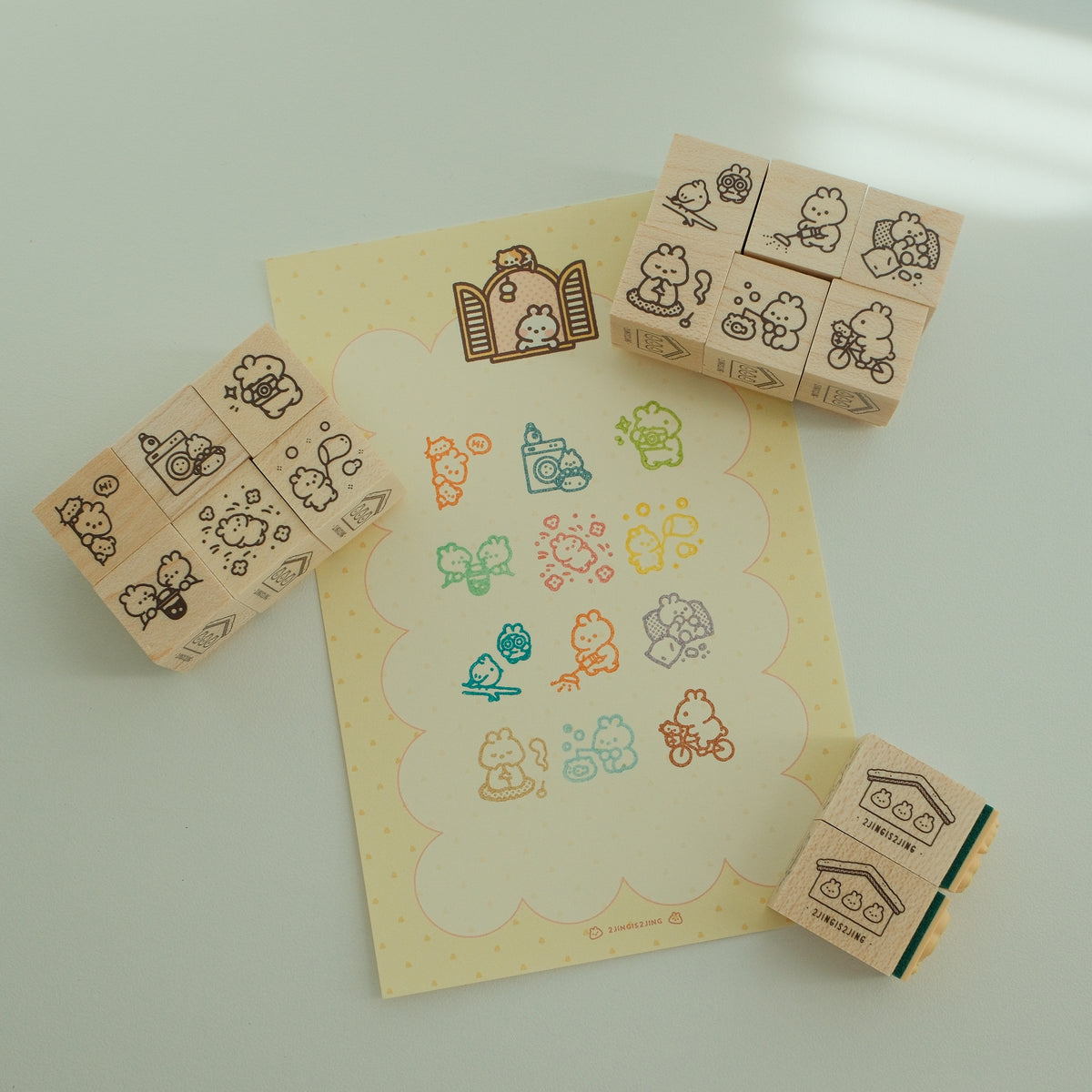Ordinary Days Rubber Stamp – Vol.2 (1.5cm)