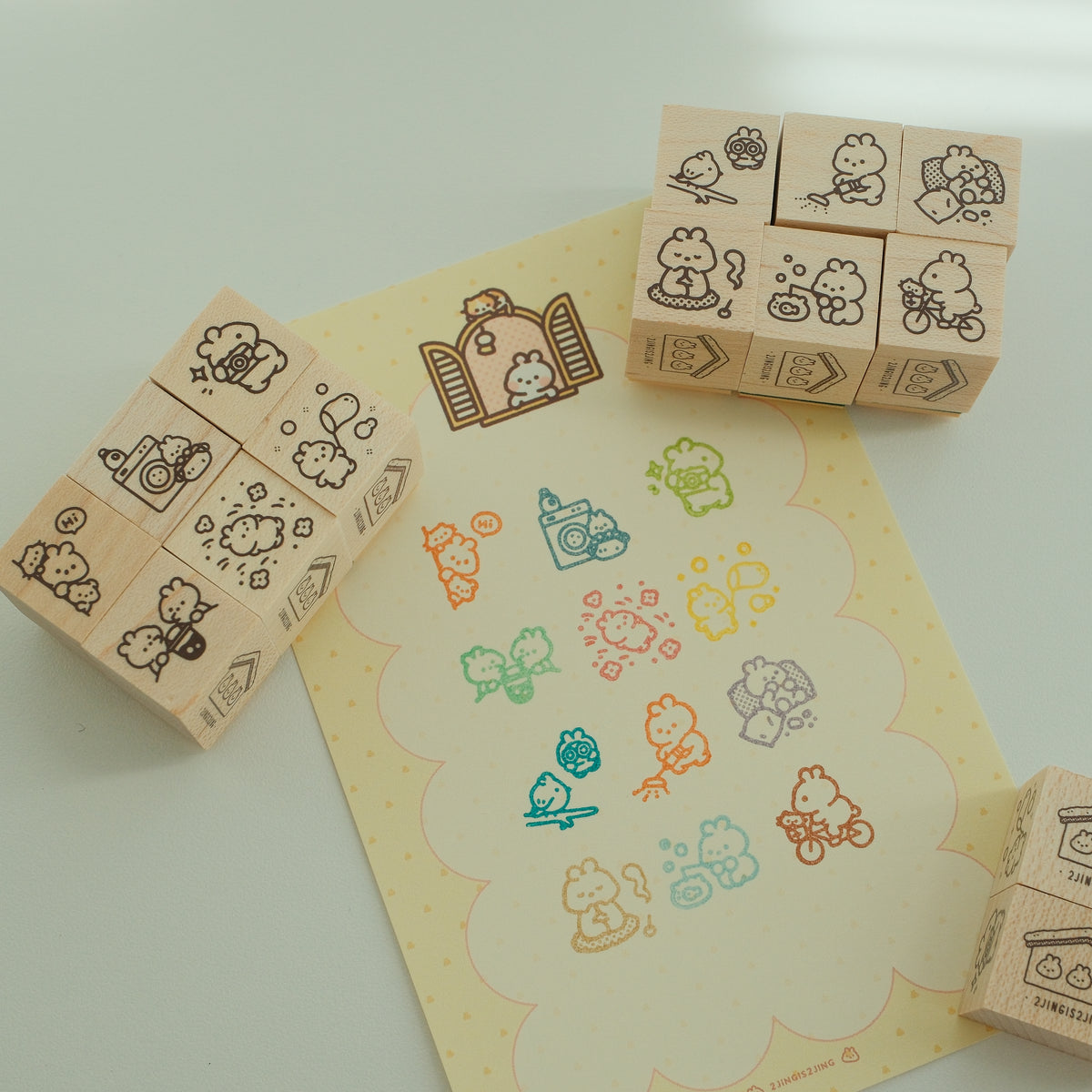 Ordinary Days Rubber Stamp – Vol.2 (1.5cm)