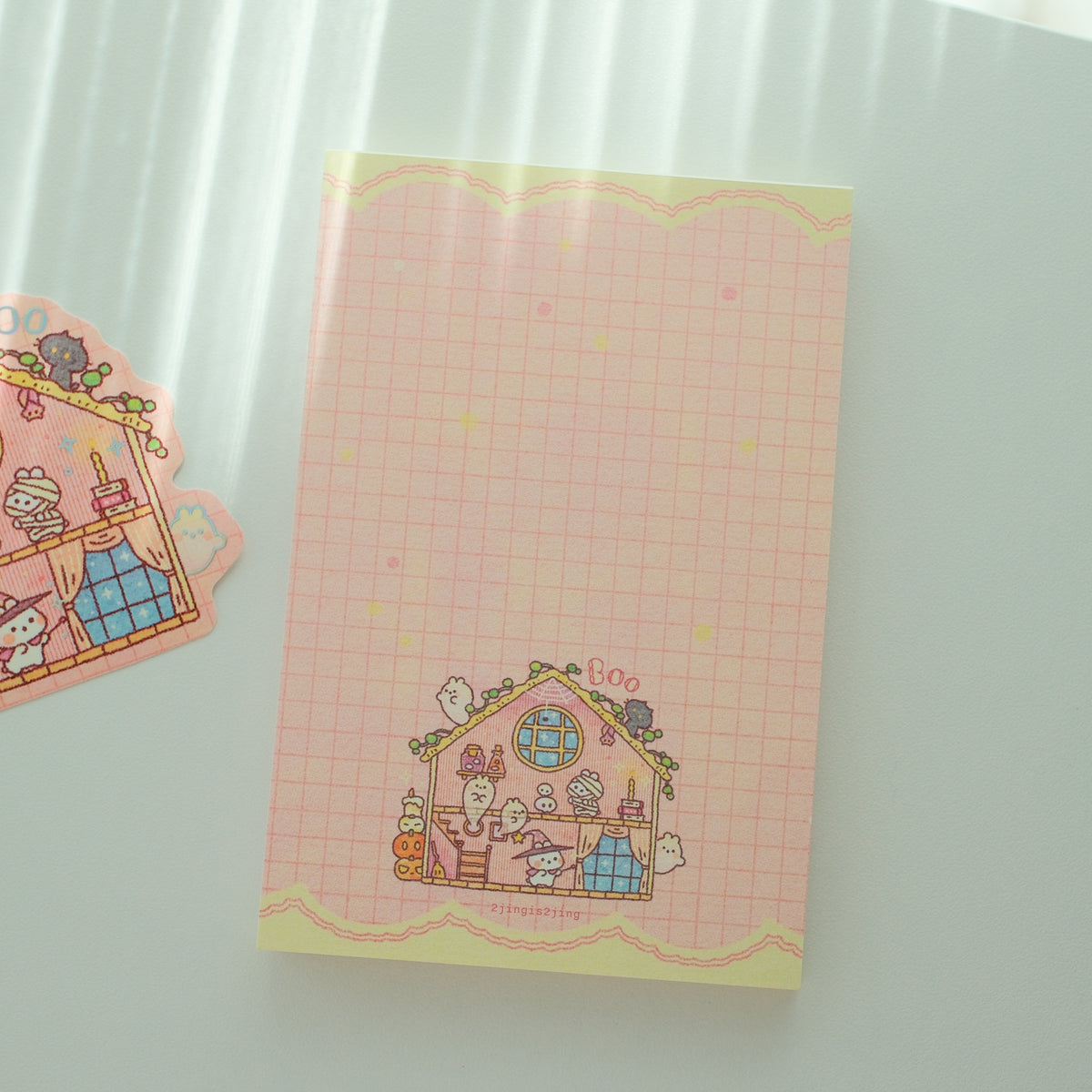 Bunnie Boo Cottage Memo Pad