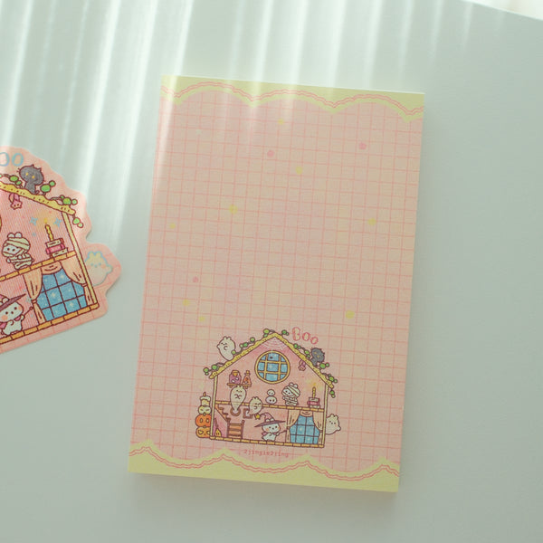 Bunnie Boo Cottage Memo Pad