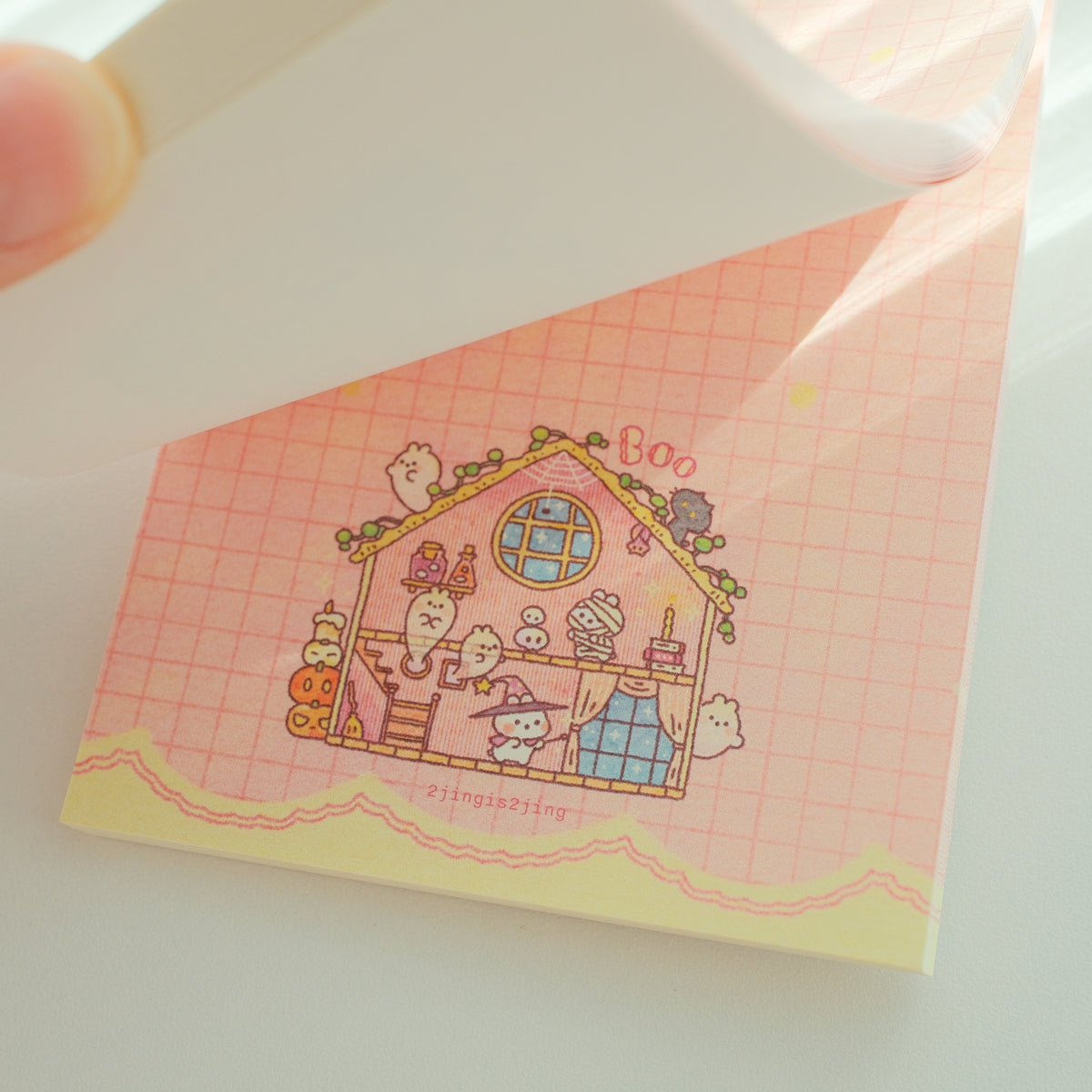 Bunnie Boo Cottage Memo Pad
