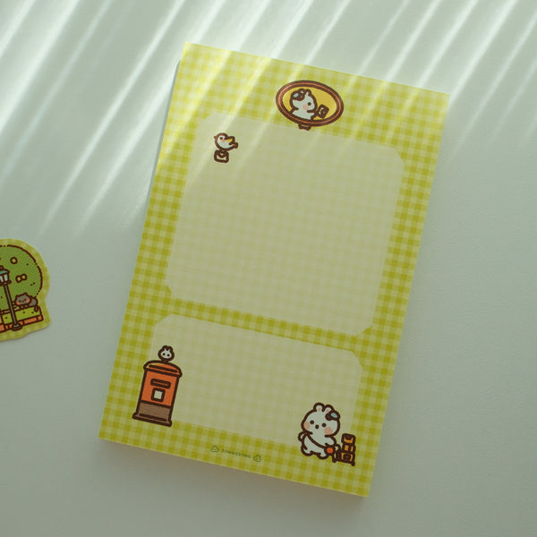 Bunnie Island Post Office Memo Pad