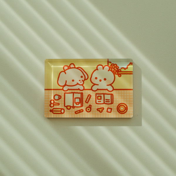 Pinky Elephant x 2jingis2jing Magnet