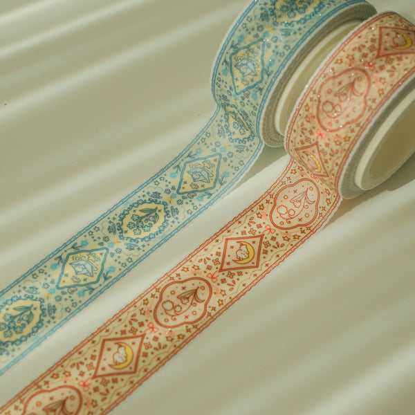 Whispers of Lily of the Valley Glitter Washi Tape