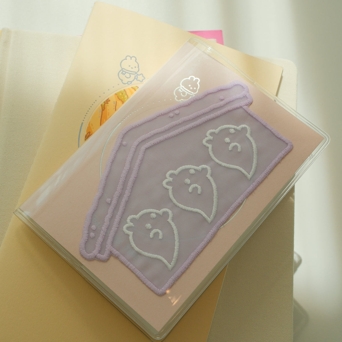 Bunnie Boo Embroidered Bookmark