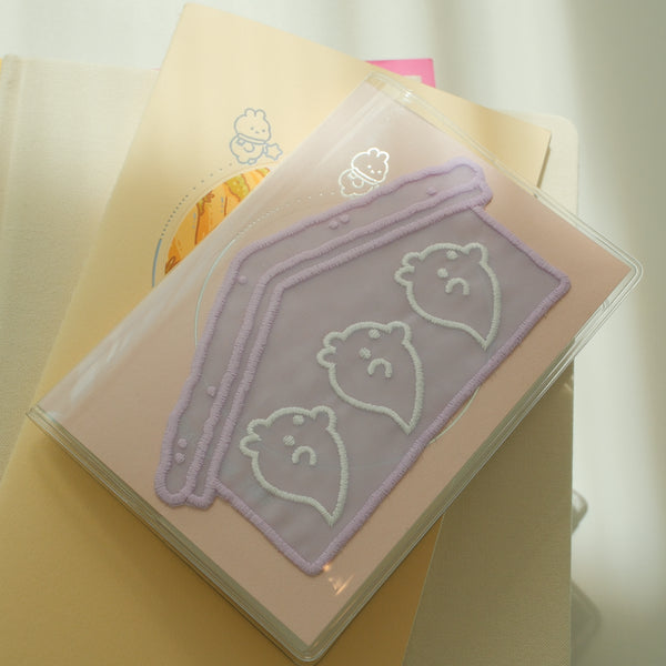 Bunnie Boo Embroidered Bookmark