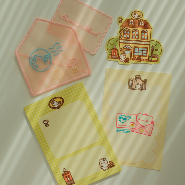 Bunnie Island Post Office Foil Sticker
