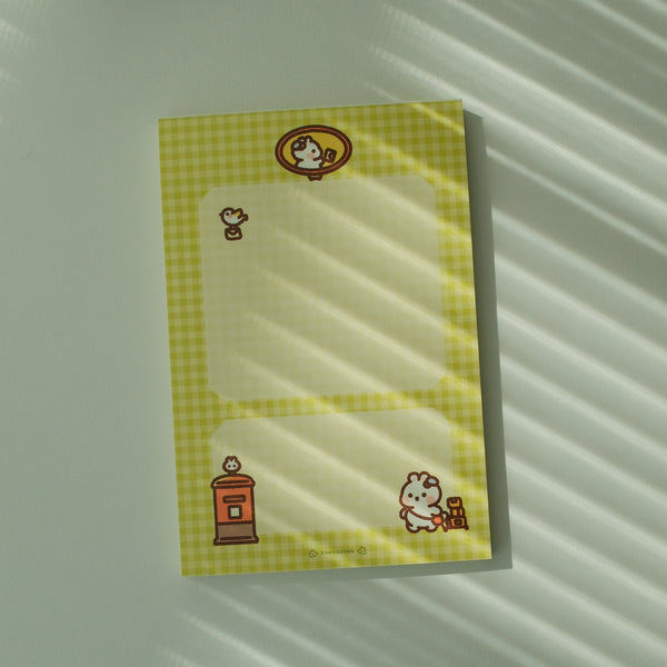Bunnie Island Post Office Memo Pad