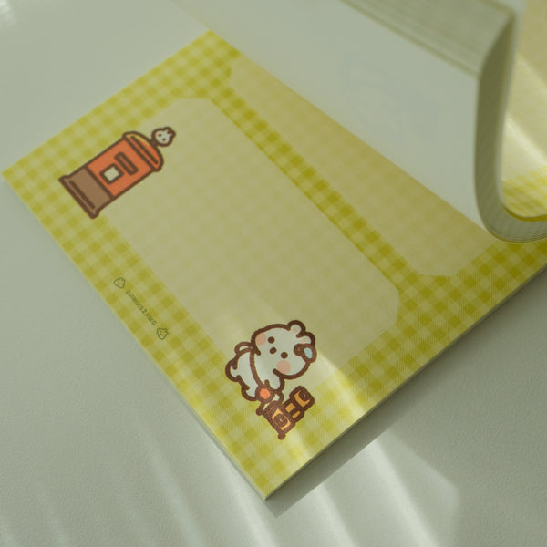 Bunnie Island Post Office Memo Pad