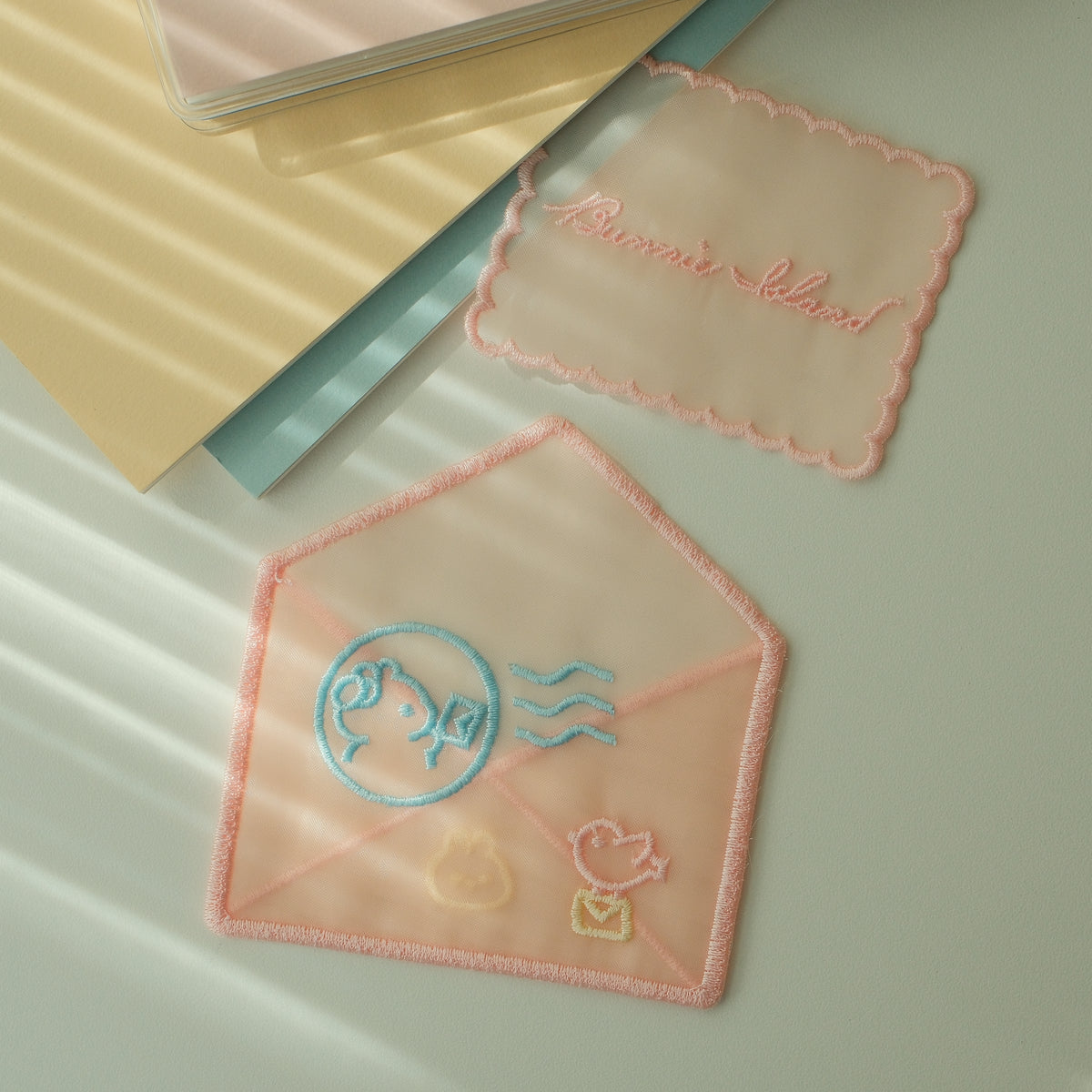 A Letter From Bunnie Island Embroidered Bookmark