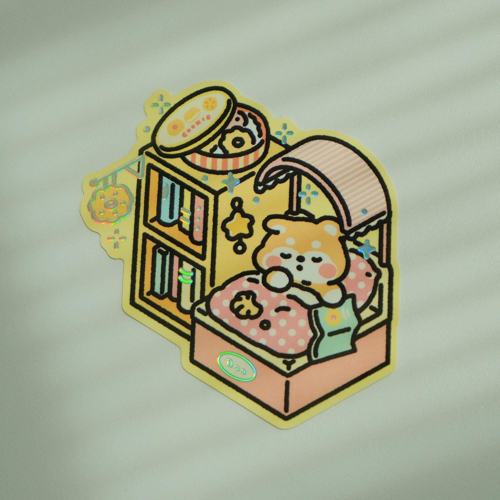 Bunnie Island Reading Club Die-Cut Stickers
