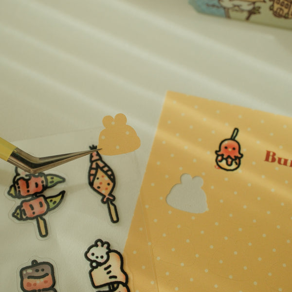 Bunnie Izakaya Sticker Sheet