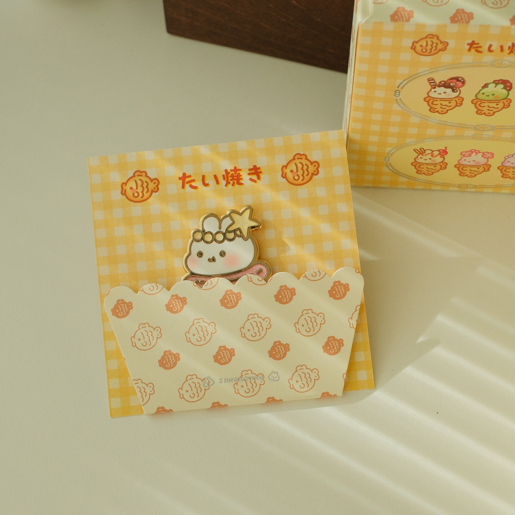 Bunnie Taiyaki Blind Box Pin