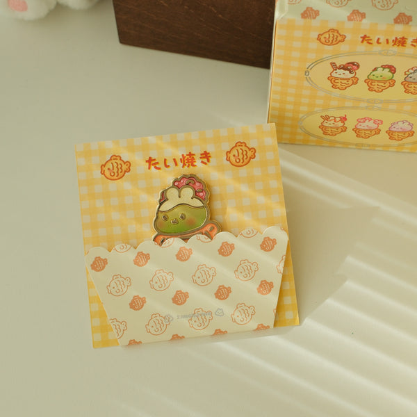 Bunnie Taiyaki Blind Box Pin