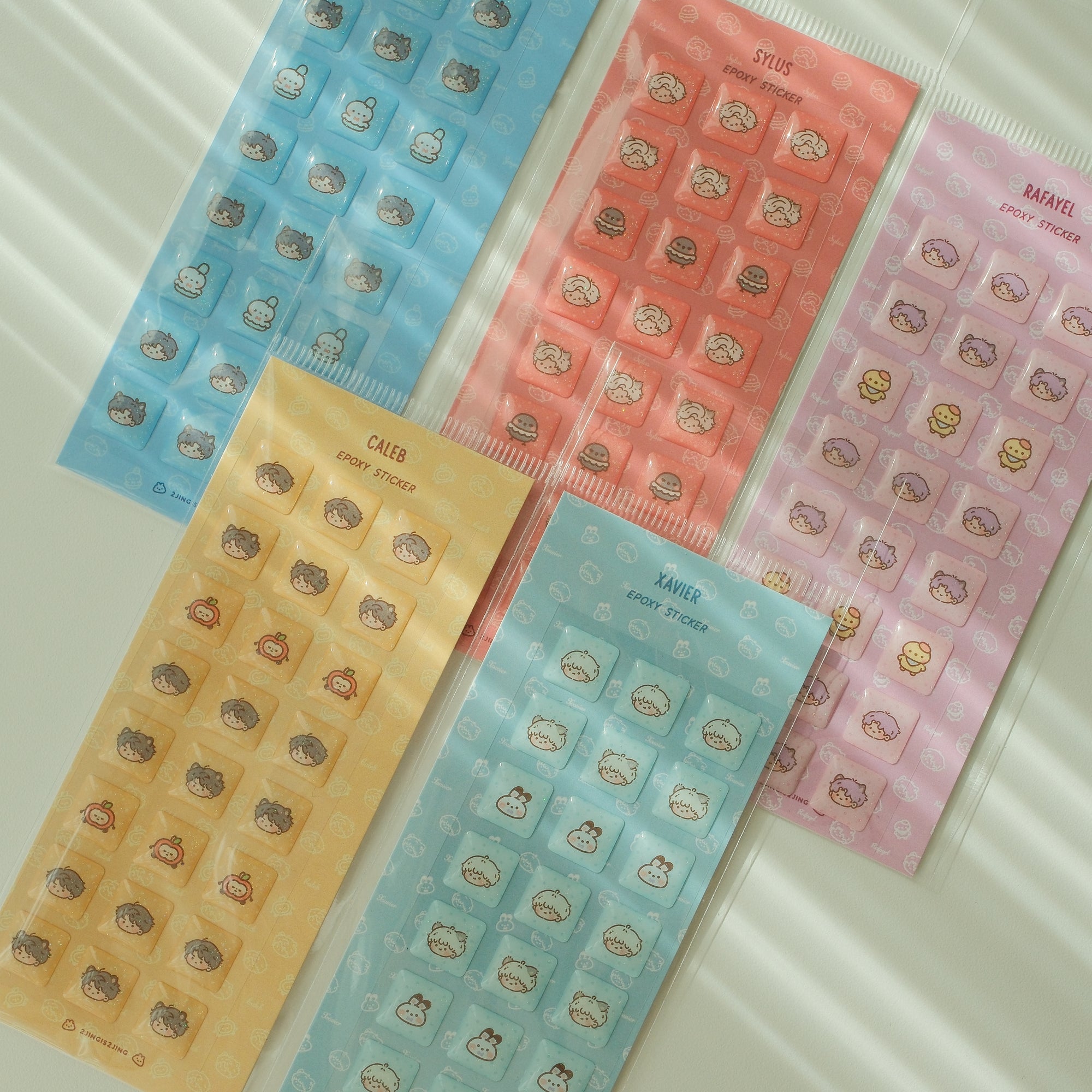 Lads Epoxy Sticker Sheet