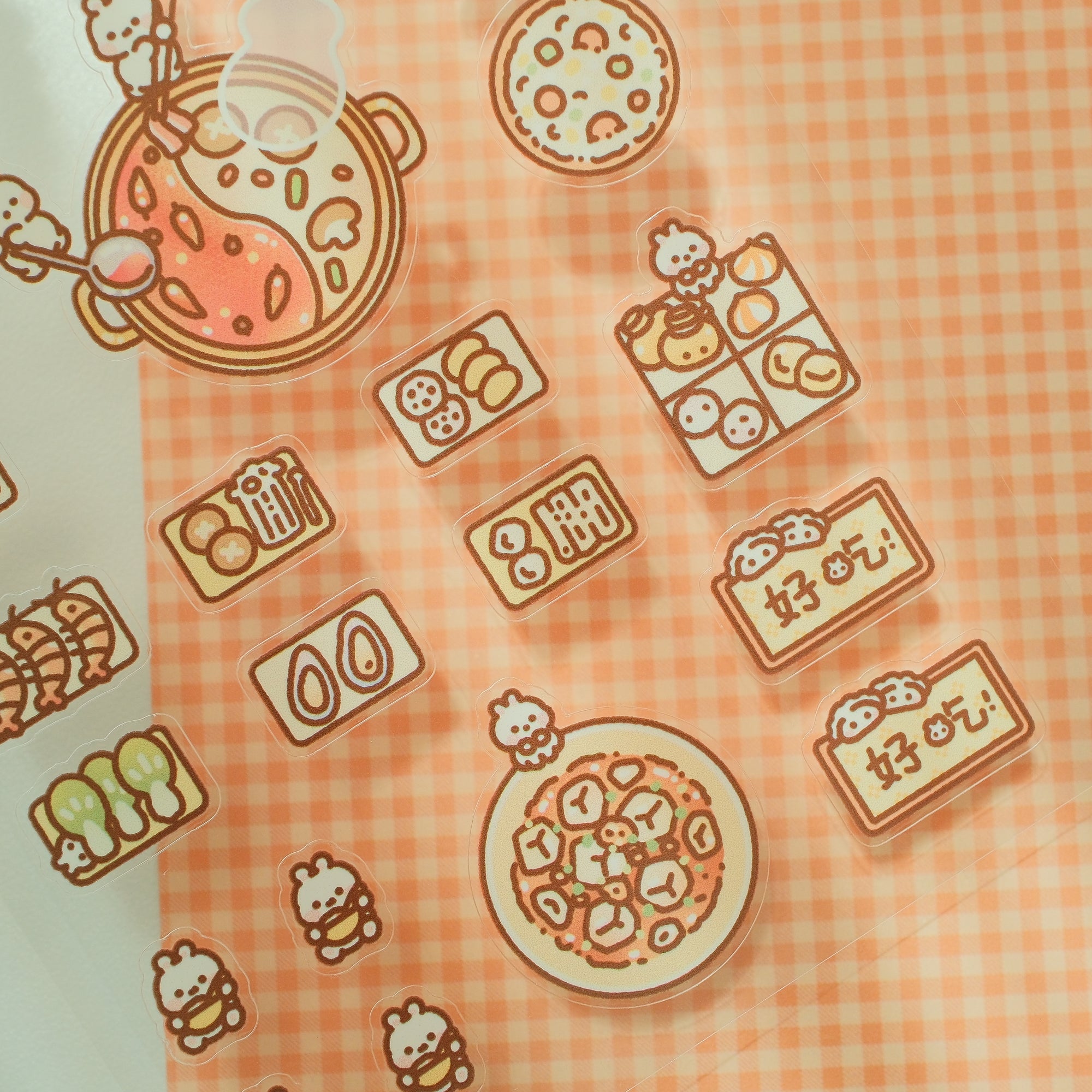 Bunnie Chinese Restaurant Sticker Sheet