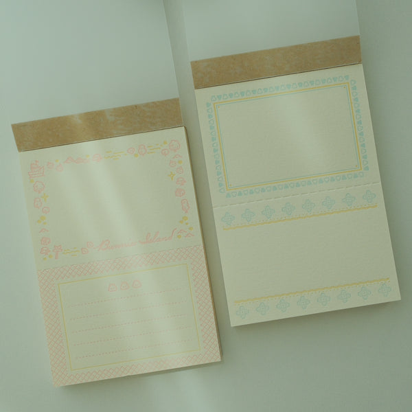 Letterpress Memo Pad