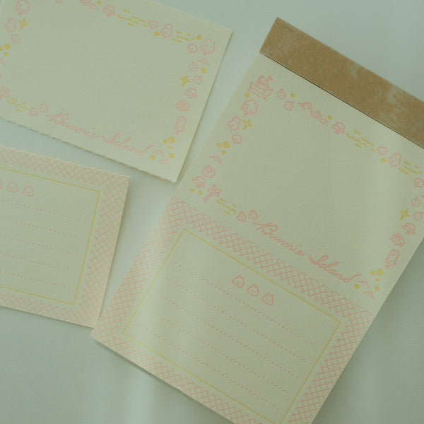 Letterpress Memo Pad