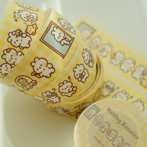 Waiting Bunnies Washi Tape