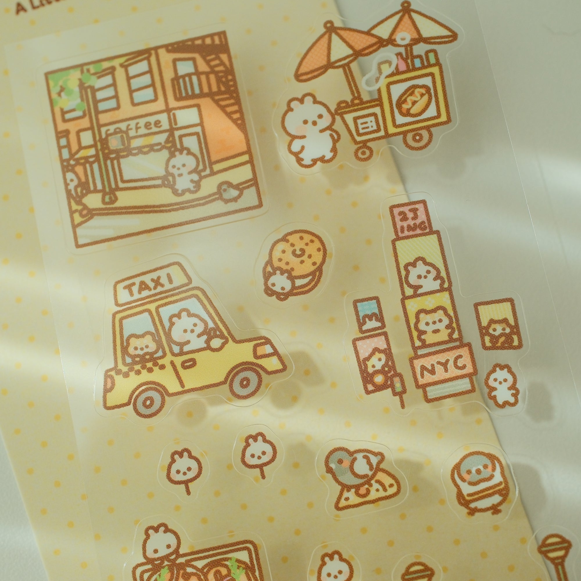 A Little Slice of NYC Mini Sticker Sheet