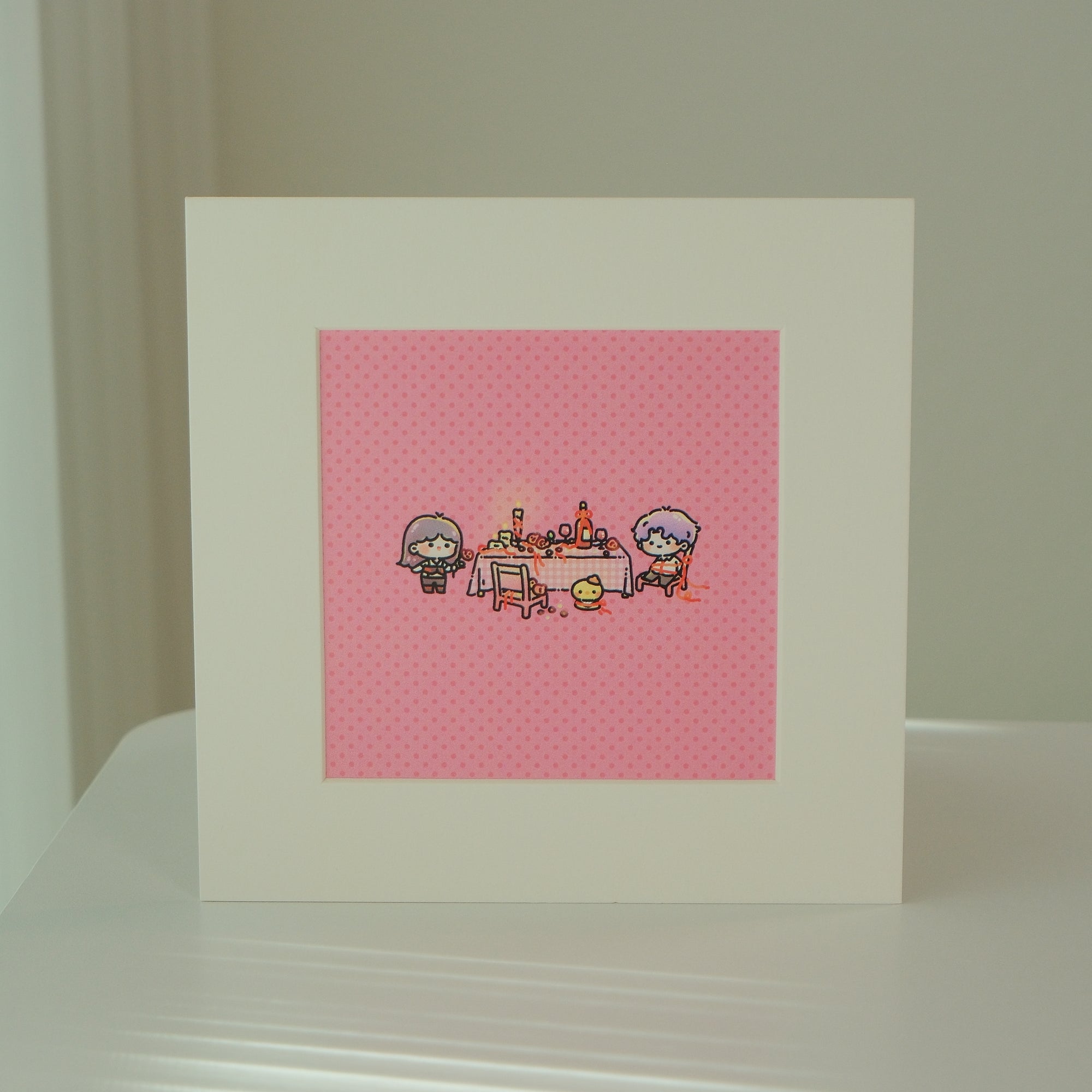 Rafayel - Lads Dinner Table Mini Print