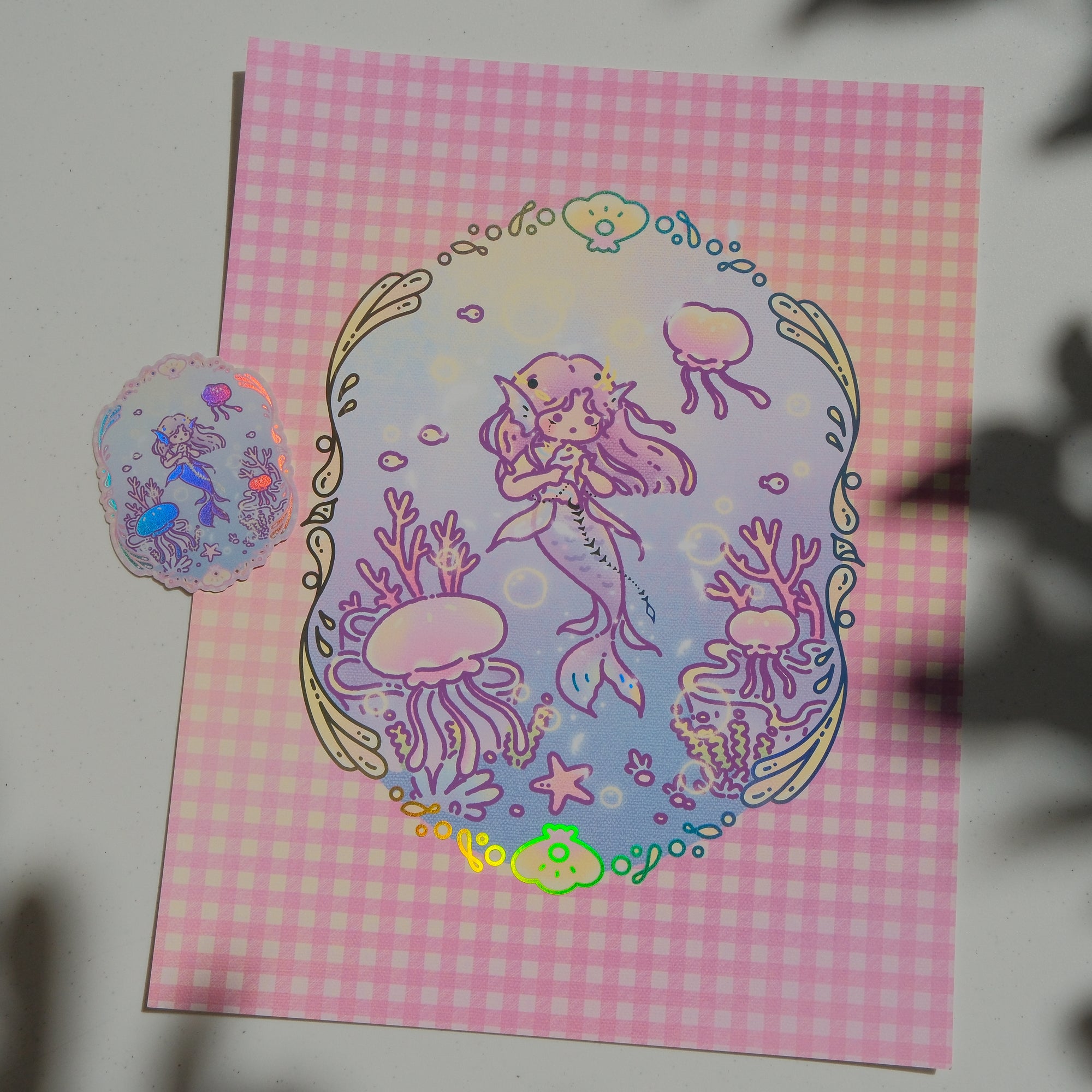 Rafayel - LaDs Large Foil Print