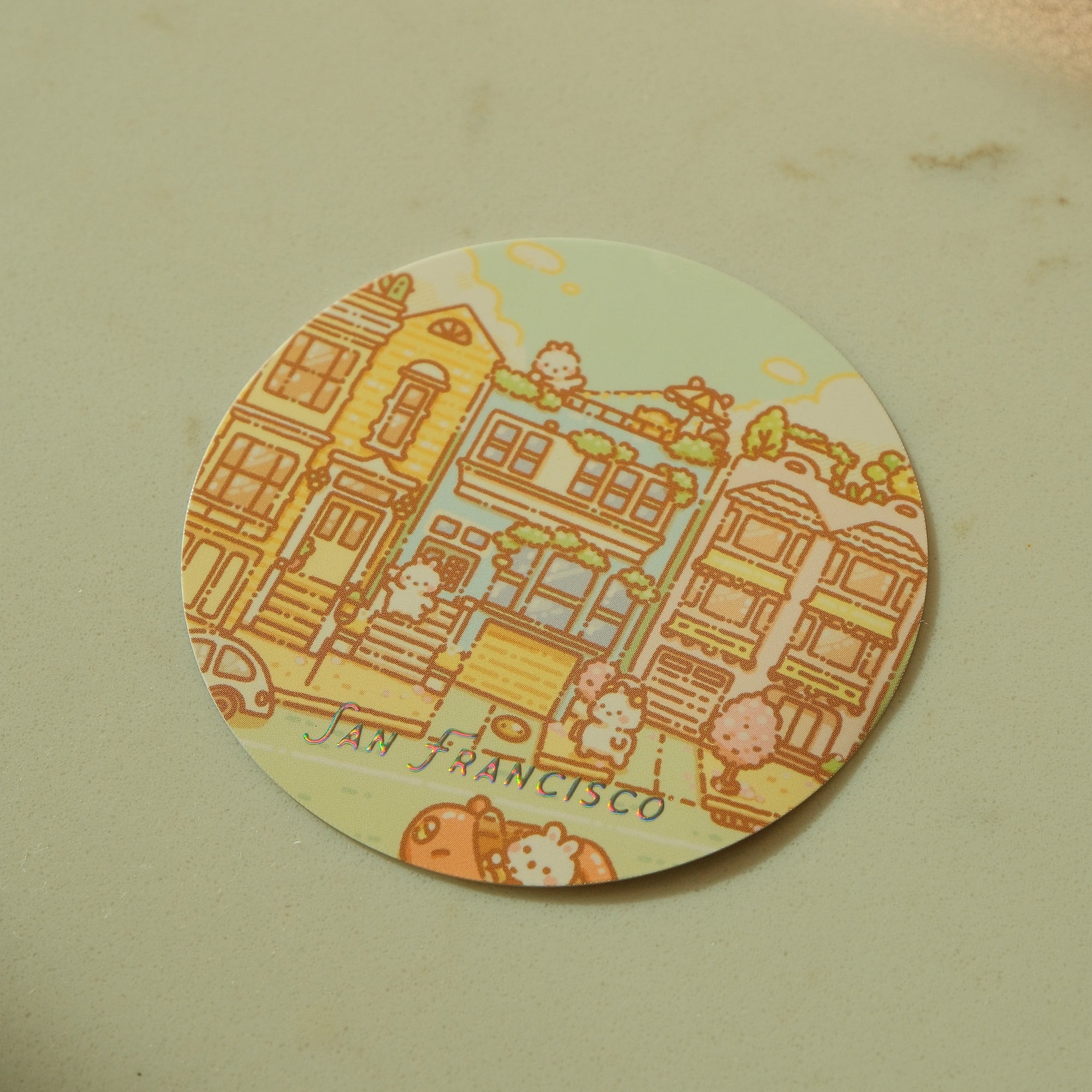 San Francisco - California Series Die Cut Sticker