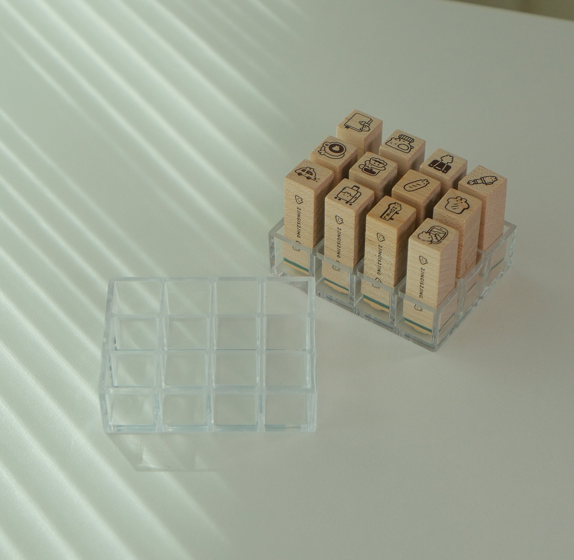 Acrylic Tray for Mini Rubber Stamp