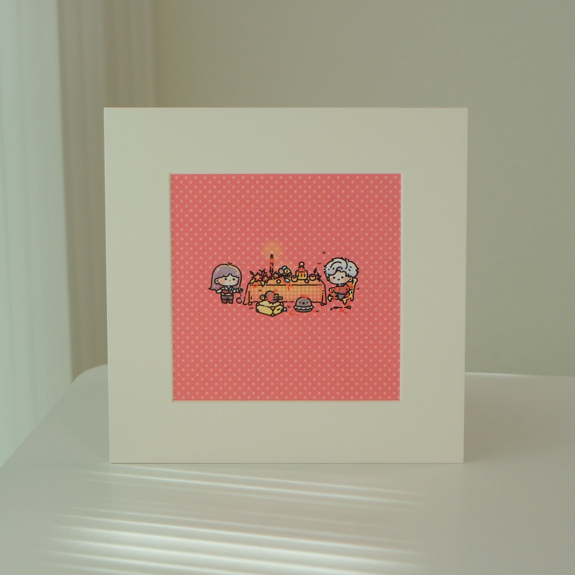 Sylus - Lads Dinner Table Mini Print