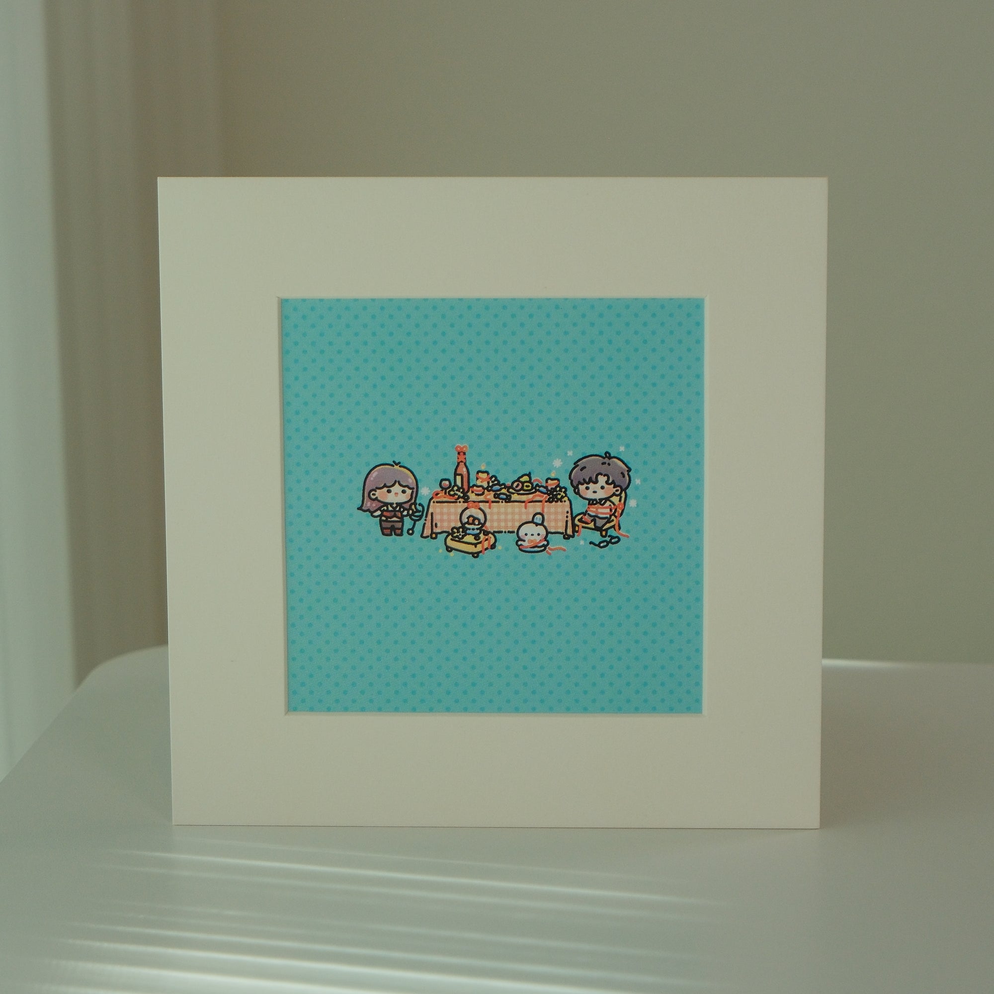 Zayne - Lads Dinner Table Mini Print