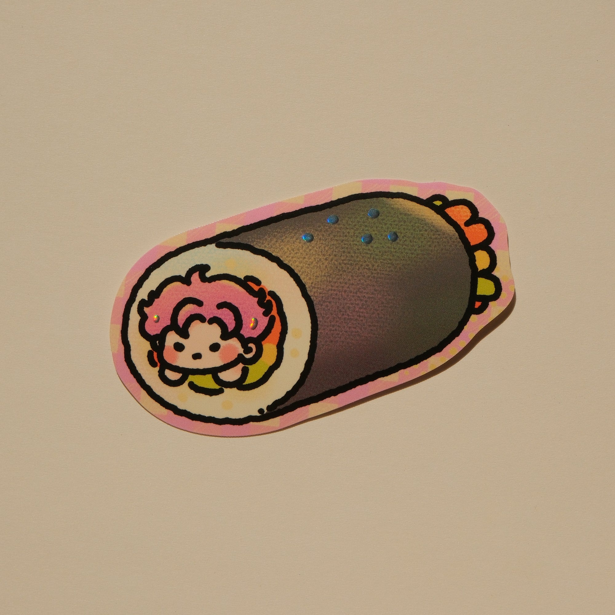 Abby Gimbap - Kpop Demon Hunters Foil Sticker