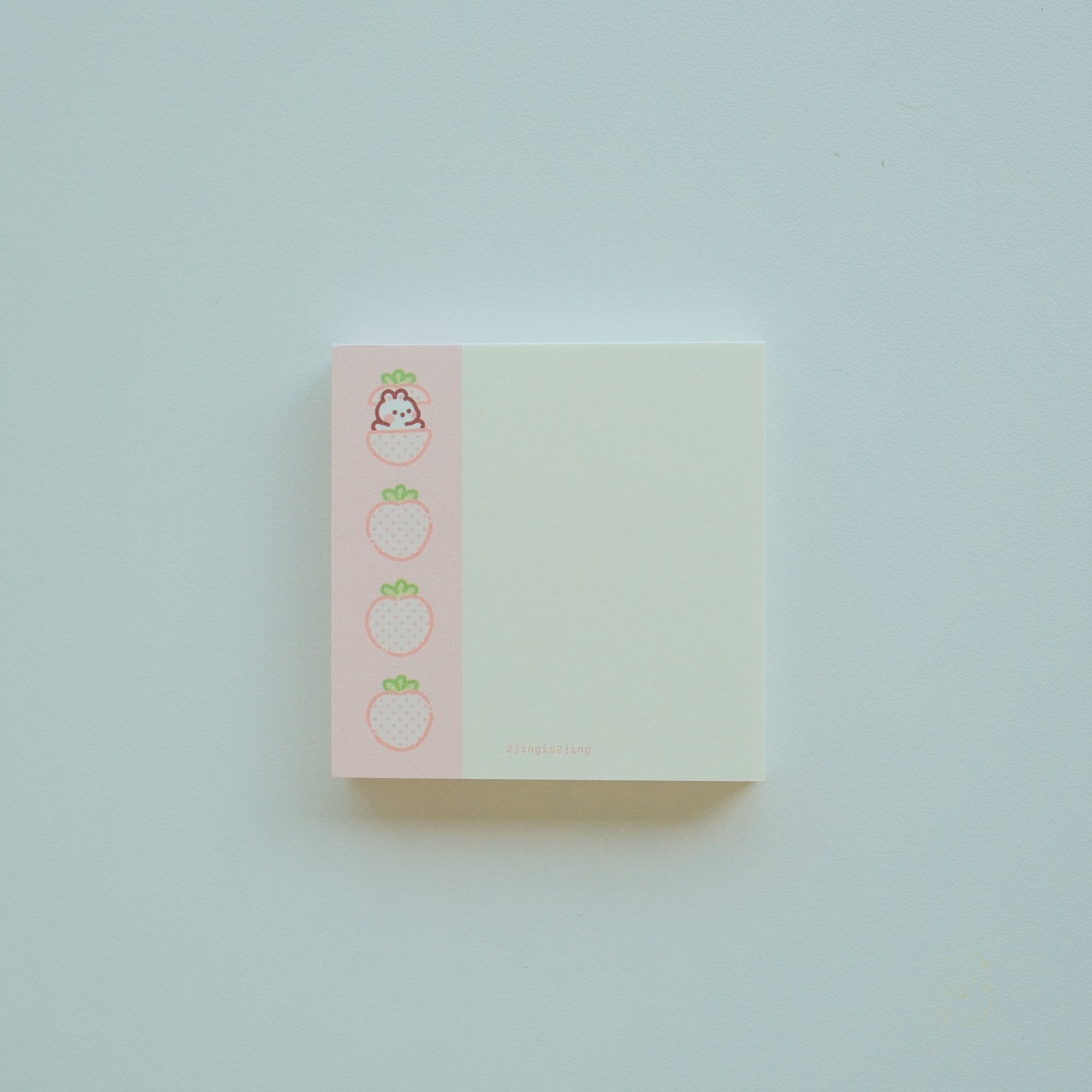 Fruity Bunnie Mini Memo