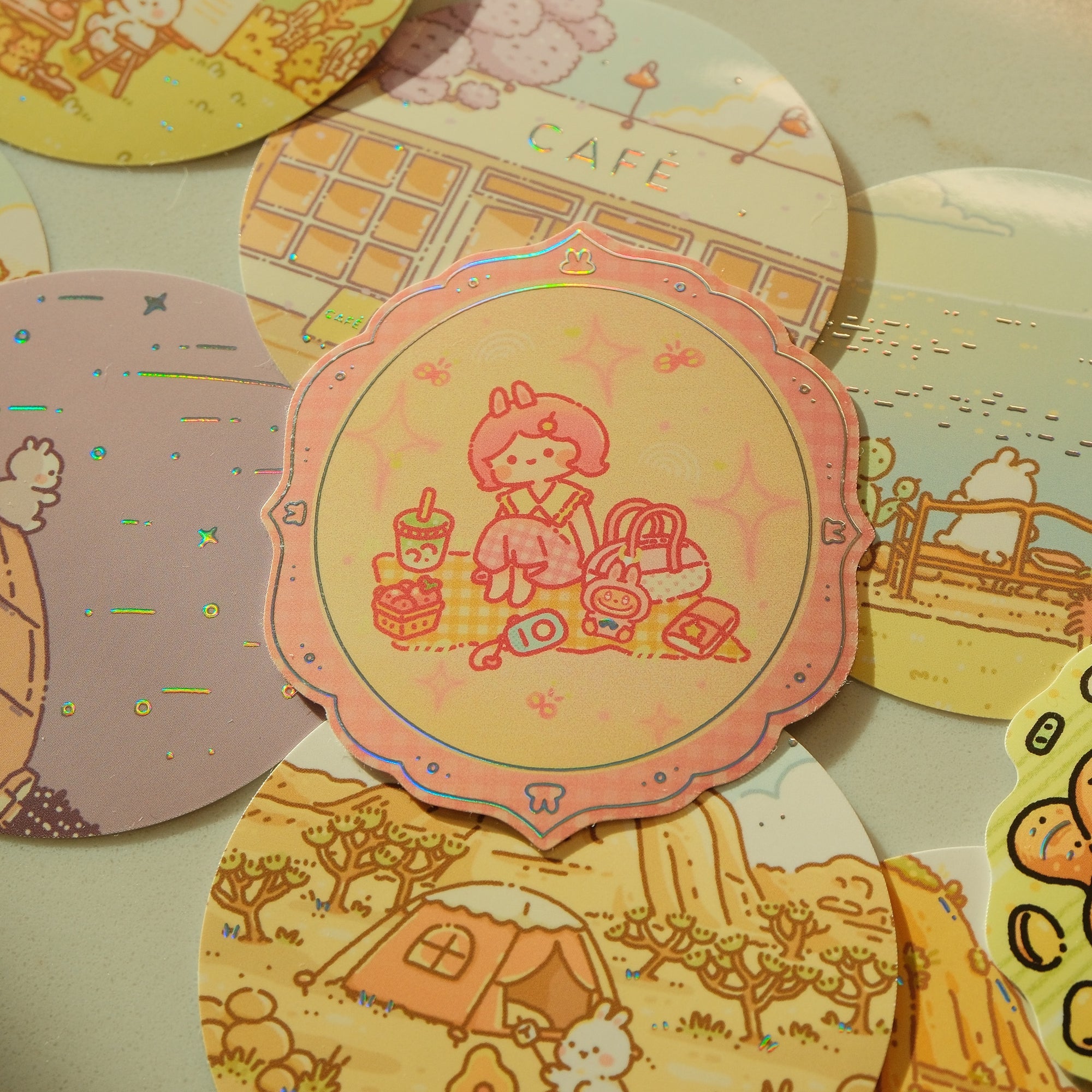 Busy Doing Nothing Die Cut Sticker