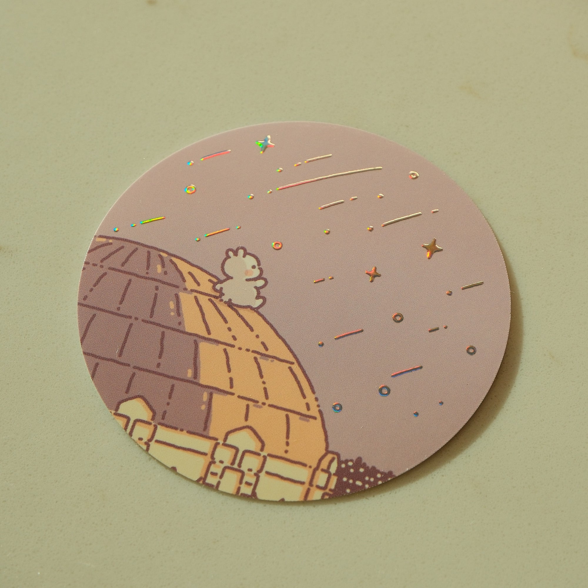 Griffith Observatory - California Series Die Cut Sticker