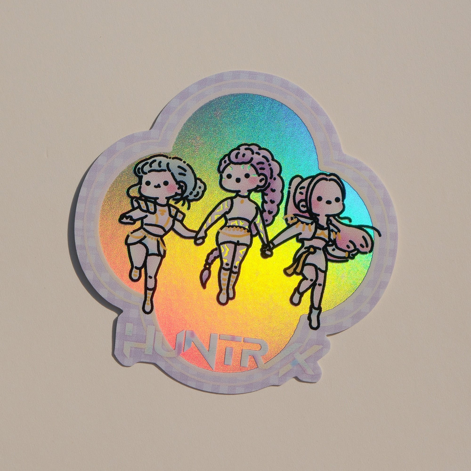 Huntrix - Kpop Demon Hunters Foil Sticker