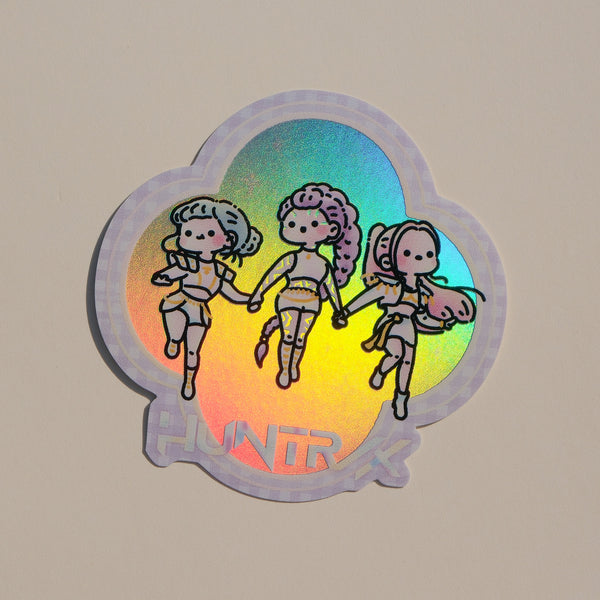 Huntrix - Kpop Demon Hunters Foil Sticker