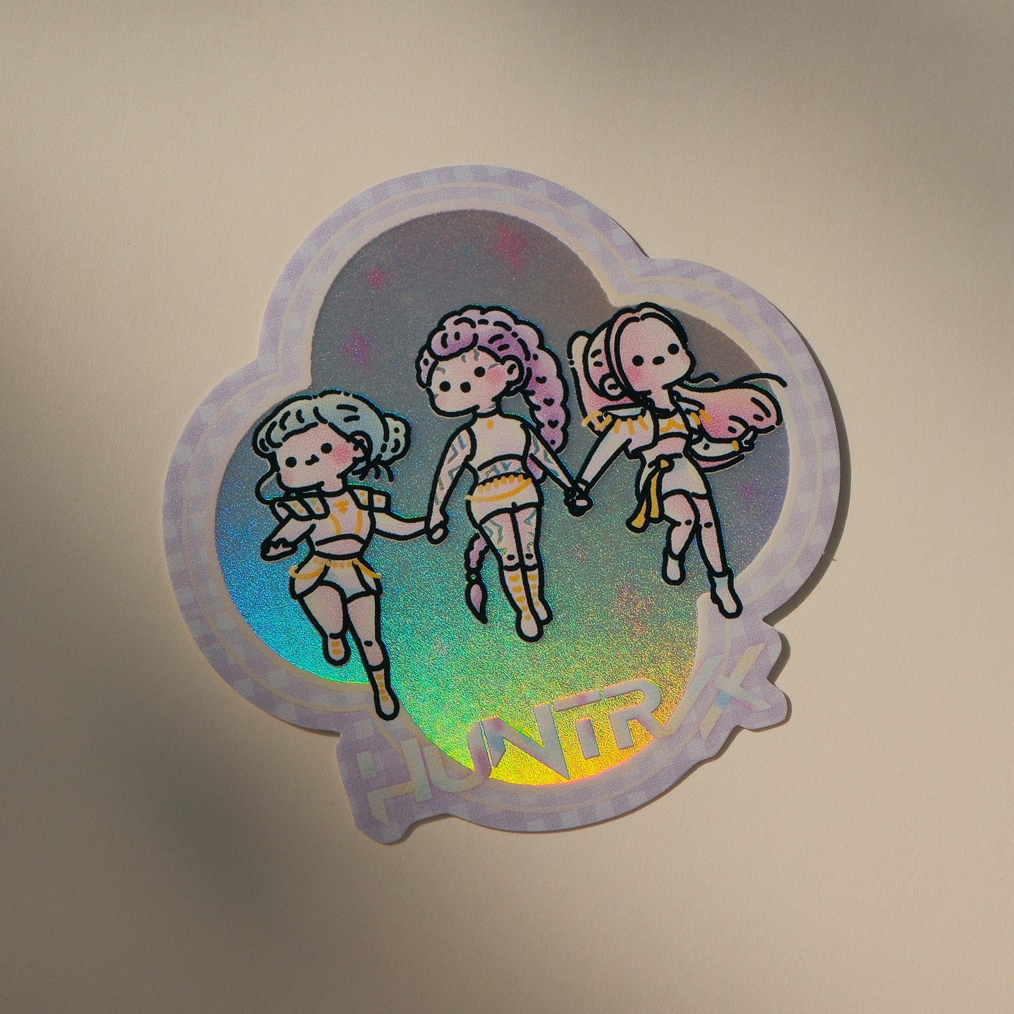 Huntrix - Kpop Demon Hunters Foil Sticker