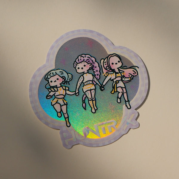 Huntrix - Kpop Demon Hunters Foil Sticker