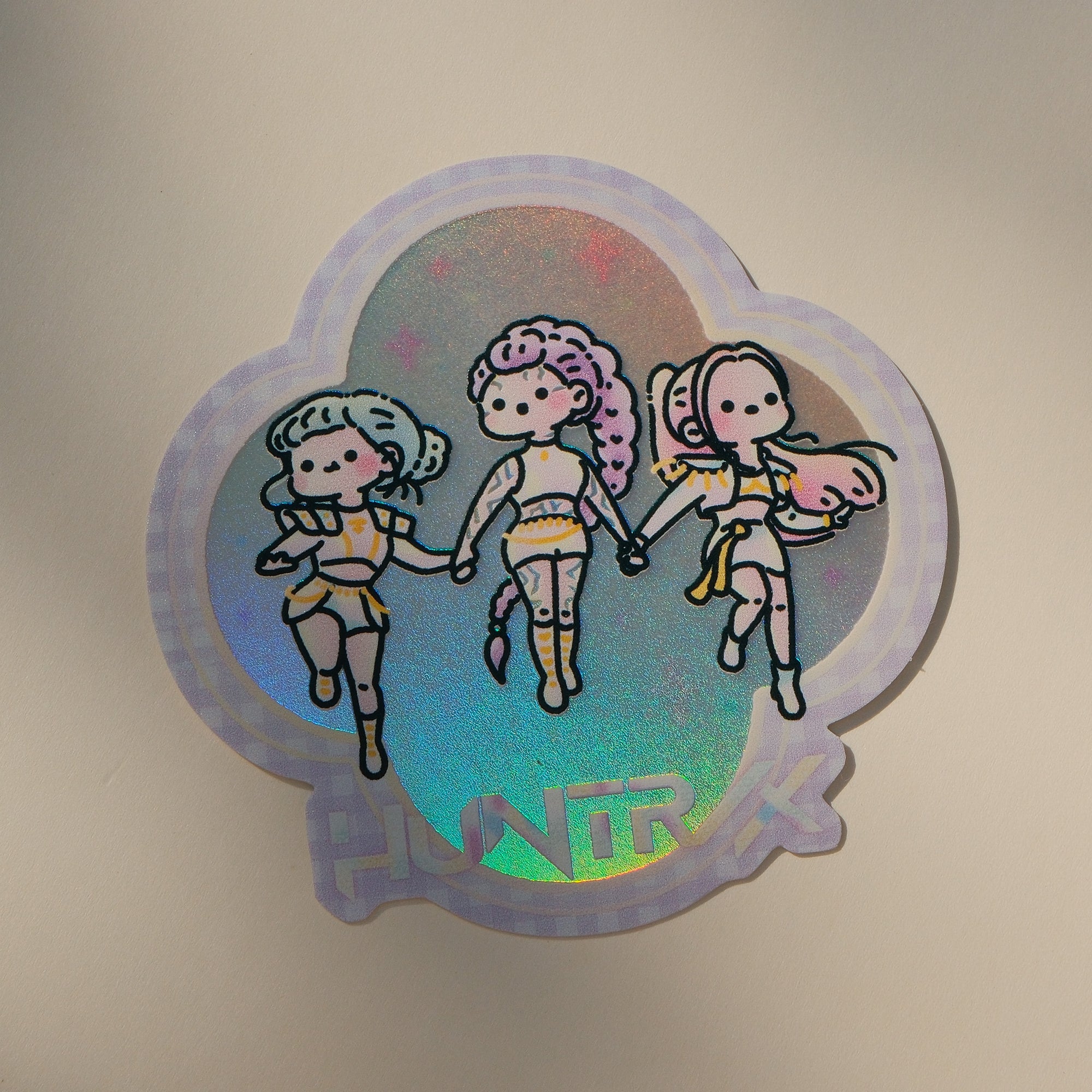 Huntrix - Kpop Demon Hunters Foil Sticker
