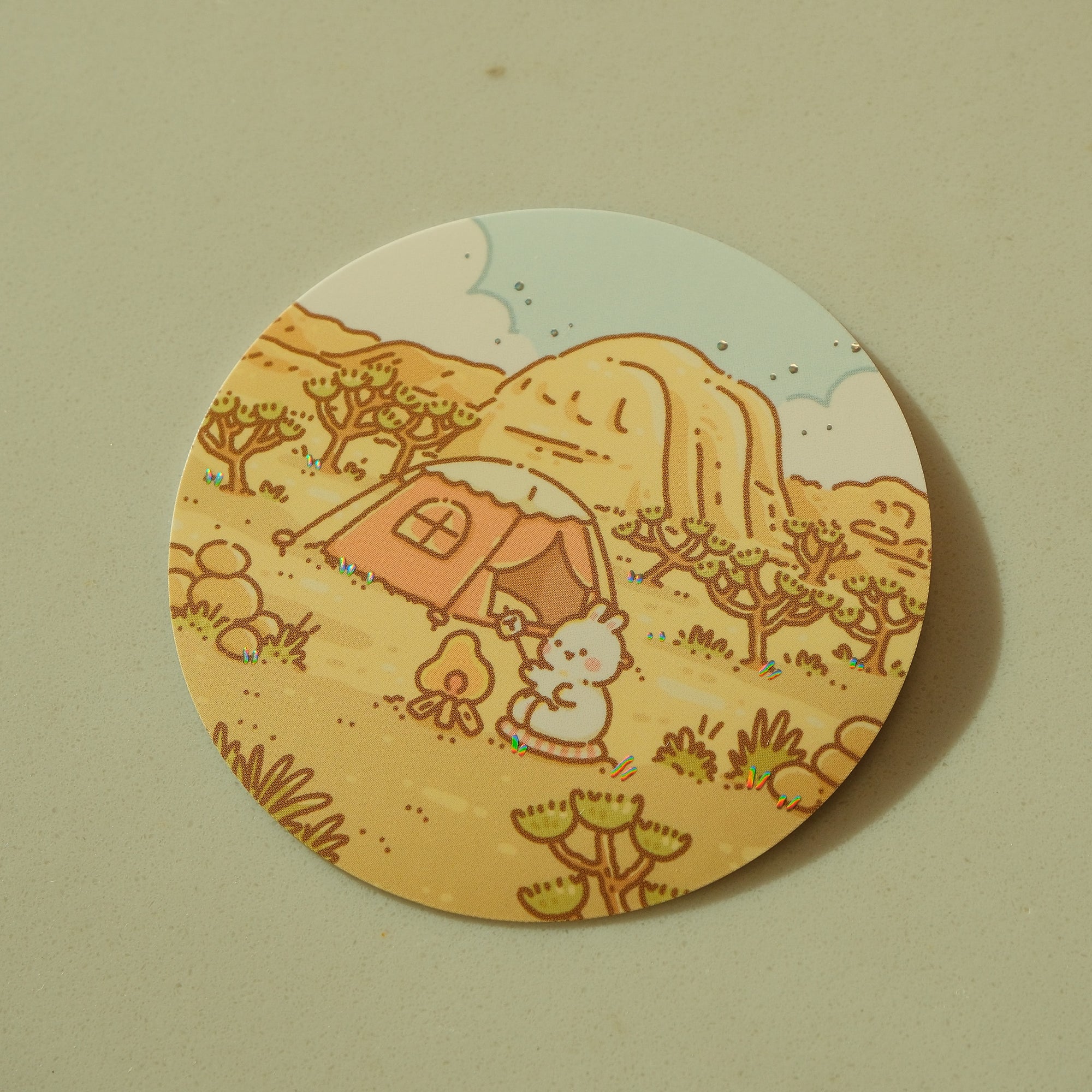 Joshua Tree National Park - California Series Die Cut Sticker