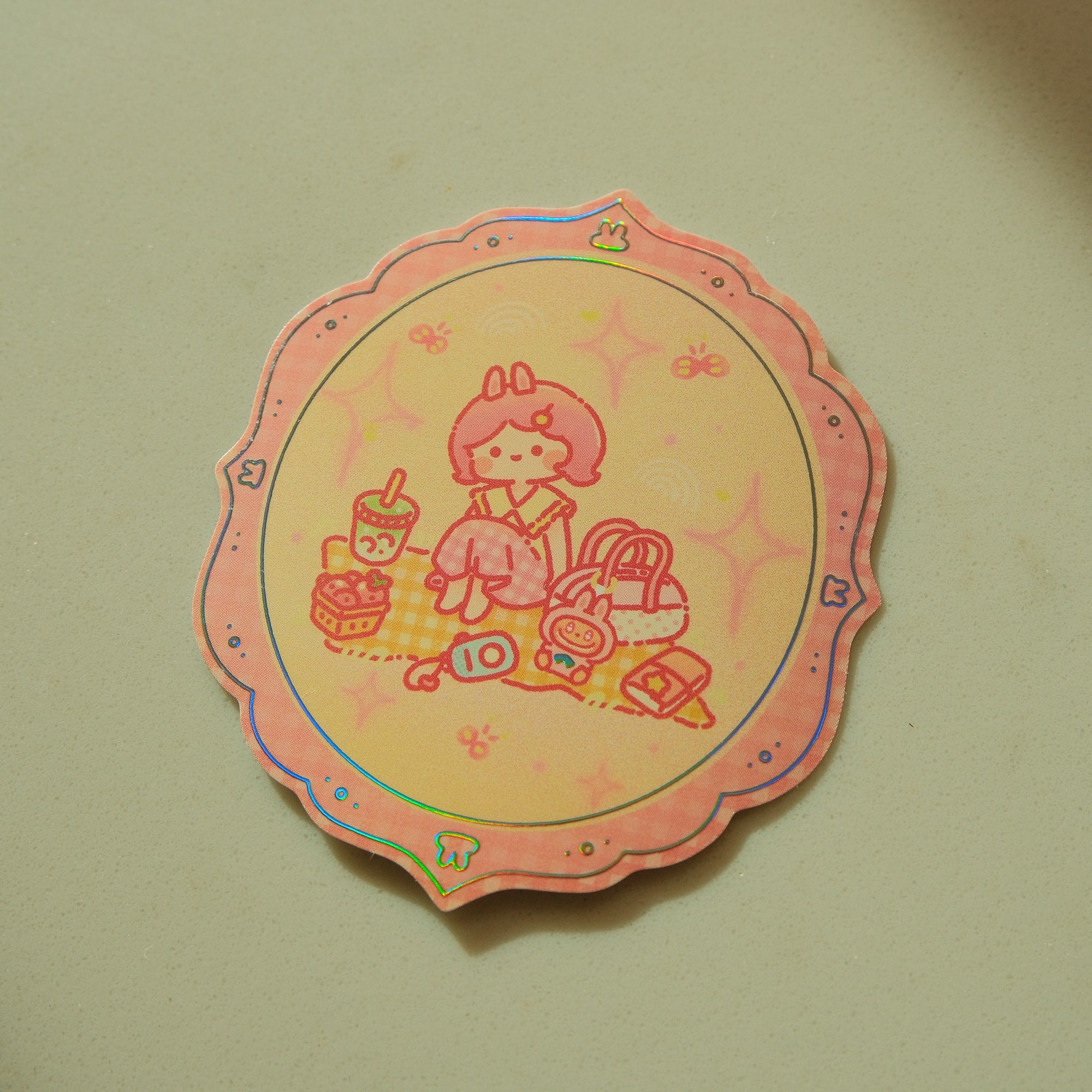 Busy Doing Nothing Die Cut Sticker